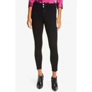 L'AGENCE Peyton Black High Rise Skinny Jeans Size 26